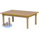 Stół prostokątny 120x80cm